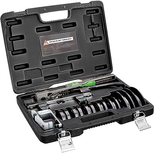 Hilmor Compact Bender Kit with Reverse Bending Attachment for 1/4 - 7/8 Tube and Pipe Bending, Black, CBKRB 1926598