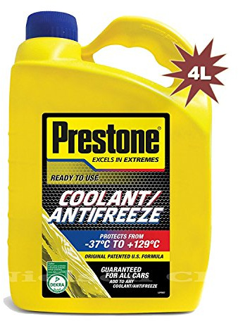 Prestone Ready Mix Antifreeze Coolant RMCAF4 - 4 Litre