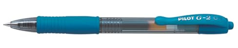 Pilot G207 Retractable Gel Rollerball 0.7 mm Tip (Single Pen) - Light Blue