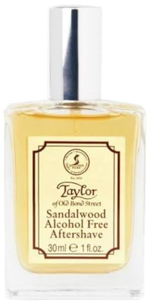 Taylor of Old Bond Street Luxury Aftershave Lotion, Sandalwood, 1.06-Ounce