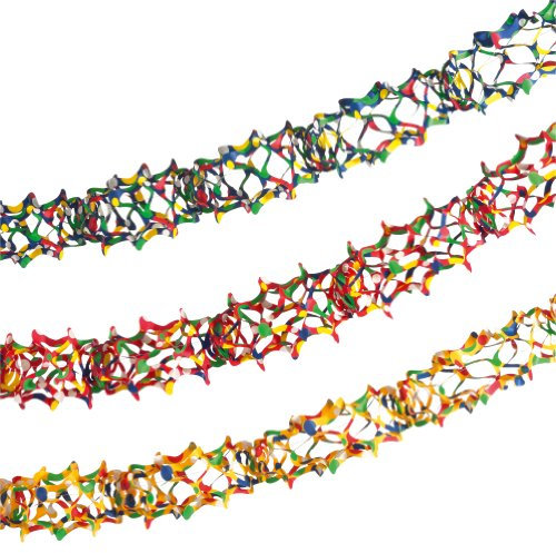 Susy Card 11221025 Girlanden-Set 4 m Punkte 3-er Papier