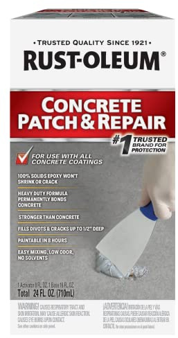 Rust-Oleum 301012 Concrete Patch & Repair, 24 oz, Gray