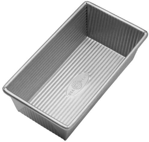USA Pan Nonstick Standard Bread Loaf Pan, 1 Pound, Aluminized Steel