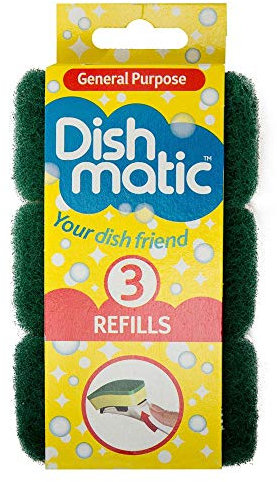 6X Dishmatic Refill Sponges from Caraselle