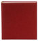 Goldbuch 27 707 Fotoalbum Summertime Rot mit 60 weißen Seiten, Jumbo Fotobuch mit Leinen Einband und Pergamin, Foto Album zum Einkleben bis 336 Bilder, Erinnerungsalbum 30x31 cm, buchgebunden