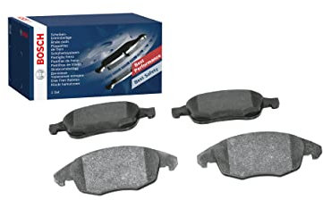Bosch BP1170 - Pastiglie Freni Auto, Asse Anteriore - Qualità Bosch - Riduzione del Rumore e della Polvere - Certificazione ECE-R90 - Senza Rame - 1 Confezione da 4 Pastiglie
