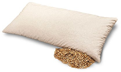 Baumberger Dinkel-Kissen aus Dinkelspelzen, Kissengröße: 40x80 cm