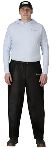 FROGG TOGGS Men's Classic Pro Action Waterproof Breathable Rain Pant, Black, X-Large