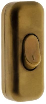 Zenitech Interrupteur 2A unipolaire - Or