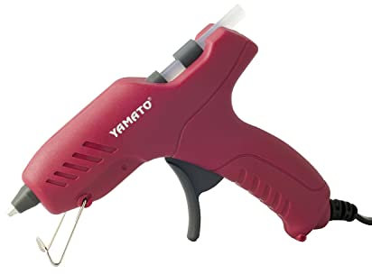 Yamato 91843 Pistola Termofusione, TUV-GS, 20W, 8 mm, Grigio/Giallo