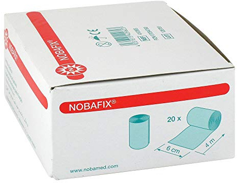 NOBAFIX Fixierbinden elast.6 cmx4 m 20 St