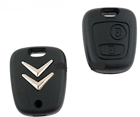 Bobbitech Schlüsselgehäuse mit 2 Tasten für Citroen C1, C2, C3, C4, C5, Xsara, Picasso