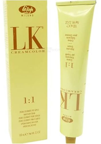 Lisap LK Cream Color Haircolour Permanent Creme Haar Farbe Coloration 100ml - 7/60 Intense Copper Intensiv-Kupfer