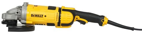 Dewalt 230 mm Winkelschleifer DWE4579 (2.600 Watt, Epoxidharz geschützte Motorwicklung, Überlastungsschutz, Sanftanlauf, vibrationsgedämpfter drei-Postions-Zusatzhandgriff, M14 Spindel)