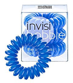 Invisibobble Zopfgummi navy blue 3er Pack, 1er Pack, (1x 3 Stück)