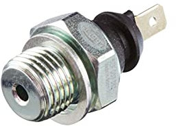 HELLA 6ZF 007 393-001 Öldruckschalter - 12V - 1-polig - geschraubt - Öffner - Farbe: schwarz