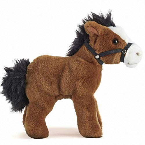 Living Nature tygdjur – häst med tuggleksak (23 cm)