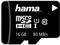 Hama microSDHC 16GB - memory cards (MicroSDHC, Black, UHS-I, Class 10, SD)