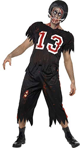 Smiffys Costume footballer américain horreur High School, avec haut, pantalon et casque