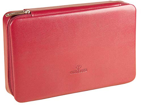 Windrose Charmbox für die Reise Merino/rot