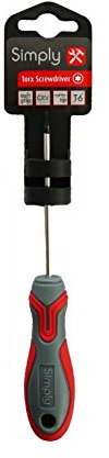 Destornillador con punta Torx Simply Tools TORX06 T6 con mayor resistencia y robustez, agarre extra sobre las cabezas de los tornillos