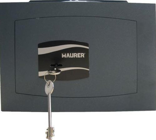 CASSAFORTE A MURO con CHIAVE MAURER 31X21X20 cm Telaio in Acciaio Monoblocco