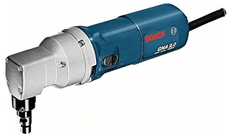 Bosch Professional punzonadora GNA 2,0 (500 W, corta metales de hasta 2,0 mm, punzonadora todoterreno, matriz giratoria, ideal para recortes interiores)