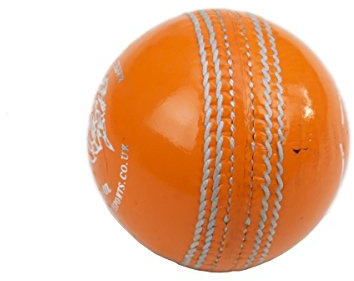 Cricket pelotas de cuero naranja MENS X 6 bolas tamaño 5,5 OZ