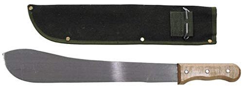 MFH Bolo Machete, mit Canvas- Scheide, Holzgriff