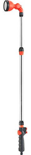 Cornat Gießstab mit Teleskop-Funktion - 49 - 91,5 cm Stiel - Mit verstellbarem Strahl & regulierbarem Wasserfluss - Für sämtliche Stecksysteme / Stabbrause / Bewässerungsstab / FLOR89756