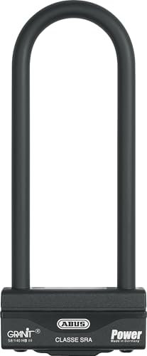 ABUS Antivol à Arceau Granit Power 58/140HBIII - antivol Moto Puissant à Double Verrouillage - Niveau de sécurité 18 - Hauteur d'arceau 230 mm