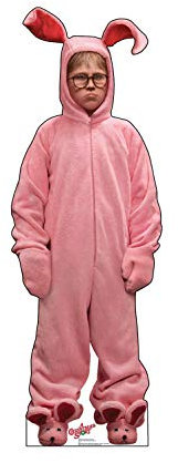 Cardboard People Deranged Easter Bunny Life Size Cardboard Cutout Standup - A Christmas Story (1983 Film)