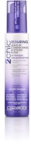 GIOVANNI - 2chic Blackberry & Coconut Milk Leave-In Conditioner and Styling Elixir - 4 fl. oz. (118 ml)