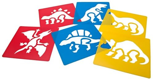 Washable Plastic Stencils | Dinosaur