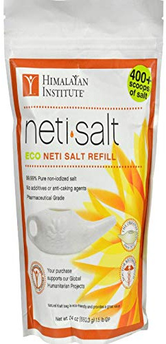 Pack of 1 x Himalayan Institute Neti Pot Salt Bag - 1.5 lbs