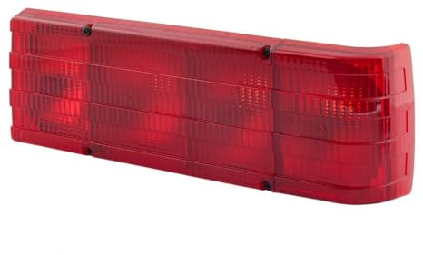 HELLA Baklykta - Glödlampsteknik - 12V - inbyggnad/skruvad - ECE - Lyktglasfärg: röd - Kontaktutförande: Flatstift - Vänster/Höger - Antal: 1 - 2SB 004 460-061