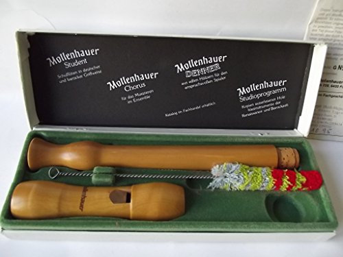 Mollenhauer 1003 Student Sopran Birnbaum - deutsche Griffweise