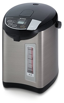 Tiger PDU-A40U Electric Water Boiler and Warmer (135 oz, Black)