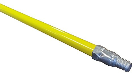 American Select Tubing Powder Coated Steel Broom Handle, Yellow (Case of 12)
