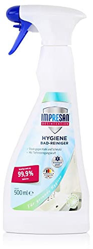 Impresan Hygiene Bad-Reiniger in Sprühflasche - Desinfektions-Reiniger - Hygienereiniger - Desinfektionsmittel - 1 x 500ml