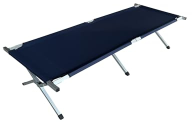Julido Lit de camp, taille XL, avec sac de transport, charge maximale de 150 kg, pour les aventures en plein air et les abris d'urgence