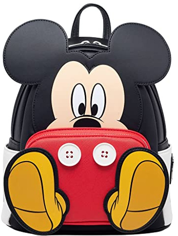Loungefly Disney Mickey Mouse Cosplay Mini Backpack, Multicolor, One Size, Wdbk3030