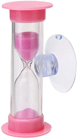2-Minute Shower Timer Tooth Brushing Christmas Gifts Children with Suction Cup Sand Clock Desktop Ornament