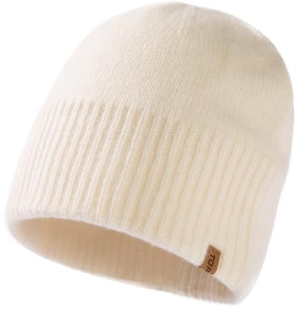 TOP-EX XL/XXL 100% laine mérinos, bonnet d'hiver en laine pour homme et femme, en tricot, M/L