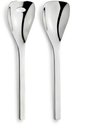 PURESIGNS One Extra - Cubiertos para ensalada (16 cm, 2 piezas, acero inoxidable 18/10, pulido)