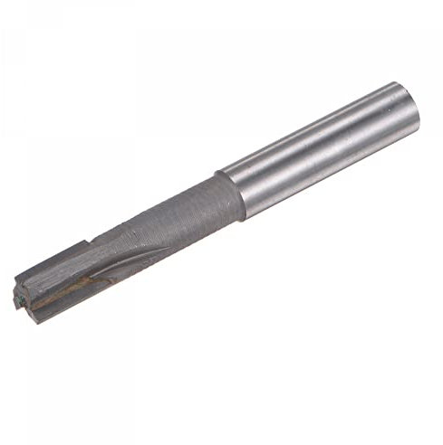 sourcing map Square Nose End Mill, 10mm Cutting Dia Tungsten Carbide Tip 3 Straight Flutes Milling Cutter with 10mm Straight Shank