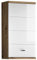 Nicht Zutreffend Wandschrank Badezimmerschrank Hängeschrank Badschrank | Dekor | Artisan Eiche | Weiß Hochglanz | BxHxT 38x71x23 cm