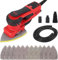 Levigatrice a delta, 350 W, con 12 carte abrasive, motore brushless, 10000 giri/min, levigatrice manuale per lavorazione del legno e lucidatura