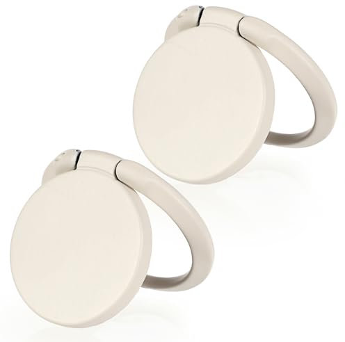 Dimeho Soporte magnético de anillo para teléfono móvil, soporte de dedo para teléfono móvil, soporte de anillo de dedo, rotación de 360 grados, compatible con smartphones y fundas