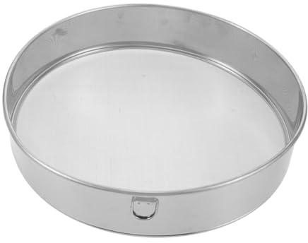 IMIKEYA Herramienta Tamizadora De Polvo Tamiz Redondo Para Harina Tamiz De Malla Fina Para Cocina Colador Manual Para Hornear Práctico Accesorio Para Colar Harina